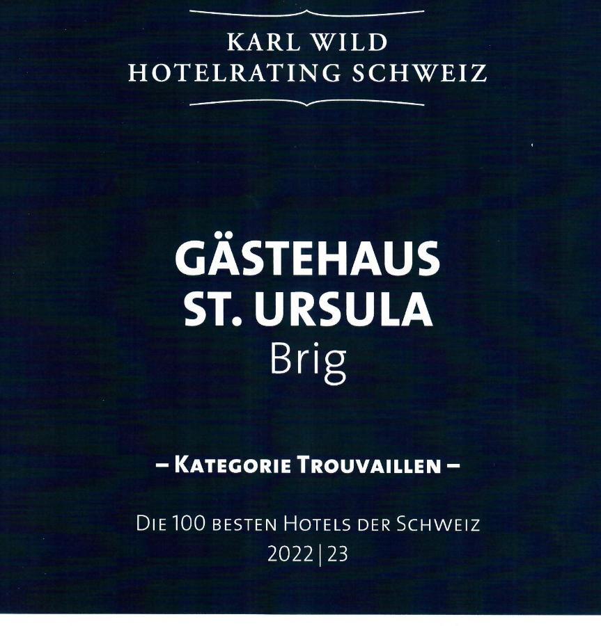 Gastehaus St. Ursula Ξενοδοχείο Brig Εξωτερικό φωτογραφία